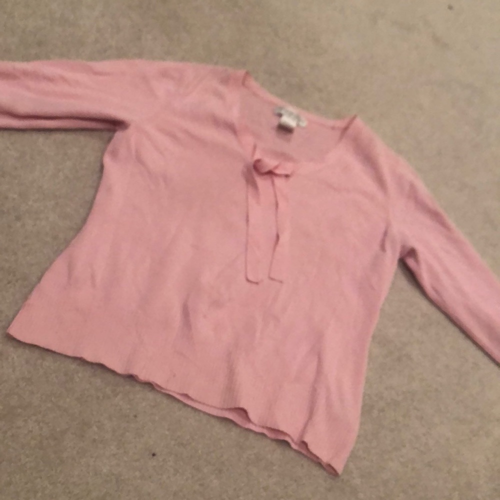 Pink Sweater with Bow 🎀